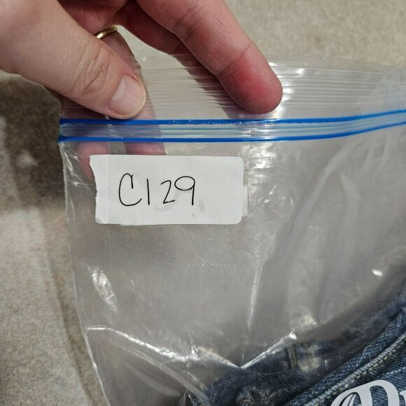 Levi's 515 Boot Cut Jeans Women's Size 14 Mid-Rise Classic Blue Denim 5-Pocket - Picture 12 of 12